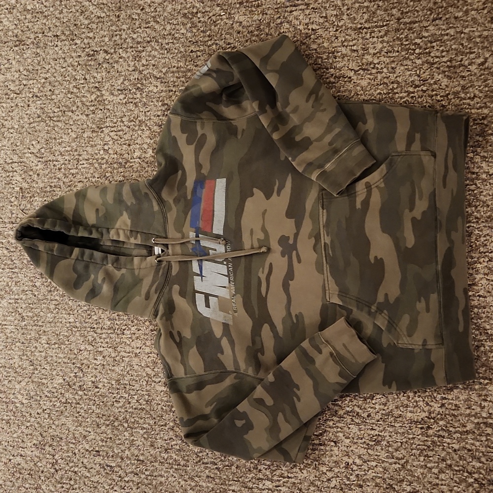 Camouflage Hoodie Size L